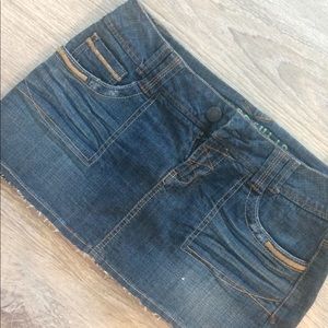 Jean skirt